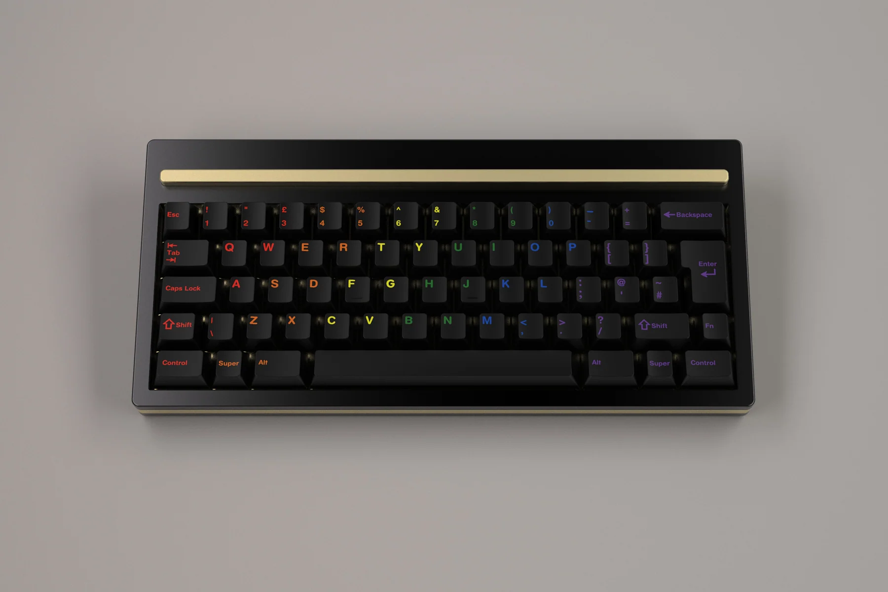 GMK Midnight Rainbow